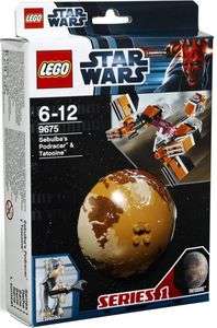 LEGO Star Wars SEBULBAS PODRACER & SEBULBA #9675 NEW 2012 