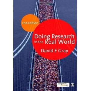  Doing Research in the Real World [Paperback] David E Gray 