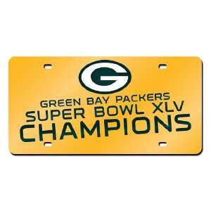  NFL Green Bay Packers 2010 Super Bowl XLV Champion Laser 