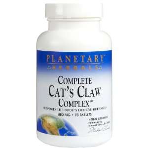  Planetary Herbals Complete Cats Claw Complex 880 mg Tabs 
