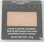 Mary Kay Lot of 2 Creme to Powde​r Foundation Ivory 0.5