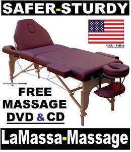 LaMassa Massage Table Bed $145. NEW Portable Spa 4yCfs*  