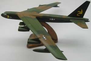 Boeing B 52 Stratofortress Airplane Wood Model Reg FS  