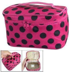  Rosallini Dotted Foldable Cosmetic Make Up Hand Case 