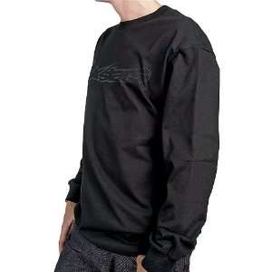  Alpinestars Blaze Long Sleeve T Shirt , Color Black, Size 