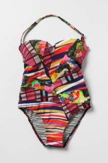 Anthropologie   Pops Of Print Maillot  