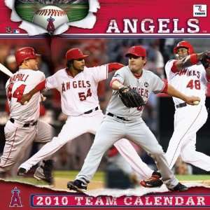  Los Angeles Angels 2010 12x12 Team Wall Calendar: Sports 