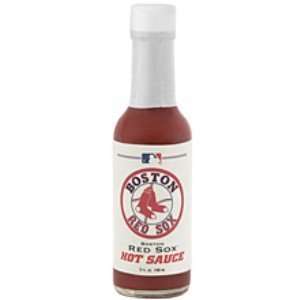  Boston Red Sox MLB Hot Sauce   5oz: Kitchen & Dining