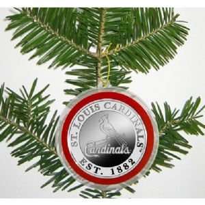  St. Louis Cardinals Silver Coin Ornament Sports 