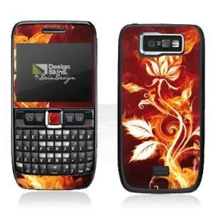  Design Skins for Nokia E63   Burning Rose Design Folie 