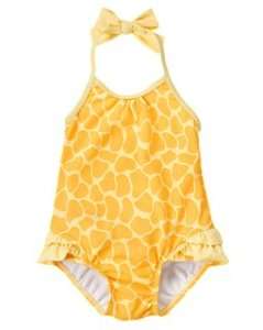 NWT Gymboree Giraffe One Piece Swimsuit Swimwear NEW  