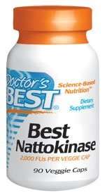 Nattokinase (Enzyme in Natto) 90 Veggie Caps 100mg Doct  