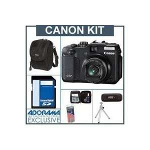  G12 Compact Camera Kit, with 8GB SD Memory Card, Spare NB 7L Type 