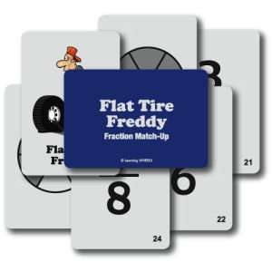  Flat Tire Freddy Fractions (Grades 1 4) Toys & Games