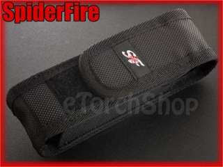 SpiderFire Elastic Nylon Flashlight Holster 15 x 4 *Fit f Surefire 6P 