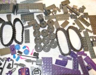 Huge Halo Legos Lego Mixed Lot 581 Pieces Grey Purple FUN  