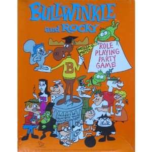    Bullwinkle and Rocky Role Playing Party Game Toys & Games