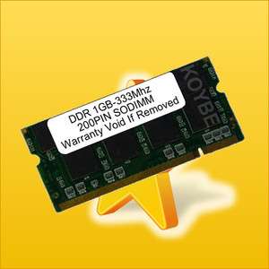1GB PC2700 200PIN SODIMM FOR NOTEBOOK DDR333 MEMORY RAM  