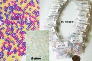 Magic Solar UV Beads, 780 pieces in 20 bags.  