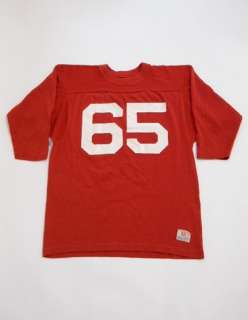 Vintage 70s CHAMPION Poltergeist DURENE Football Style L/S T Shirt M 
