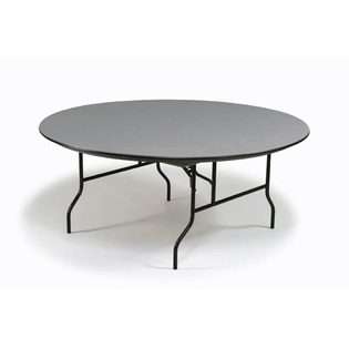 Midwest Folding 72 Round Heavy Duty Folding Table by Midwest Folding 