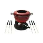 Swissmar Lucerne 10Pc Meat Fondue Set   Red