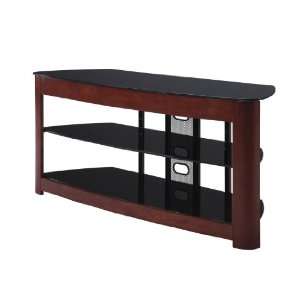  OSP Designs 49 Wood & Glass TV Stand