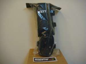 ZETT Pro Baseball Ankle Guard Protective Gear Black Free Ship  