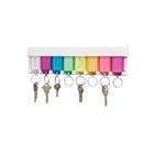   office or home decor seven hooks hold up to seven sets of keys made in