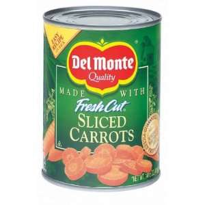 Del Monte Slice Carrots 14.5 oz (Pack of: Grocery & Gourmet Food