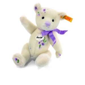  Steiff Teddy Bear Purple Coneflower White 7 Toys & Games