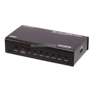  5X1 Mini HDMI Switch w/ Remote Electronics