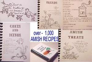 LANCASTER,PA PENNSYLVANIA 1000 RECIPES AMISH COOK BOOK pie dutch 