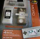 new game boy micro system console gel skin clear