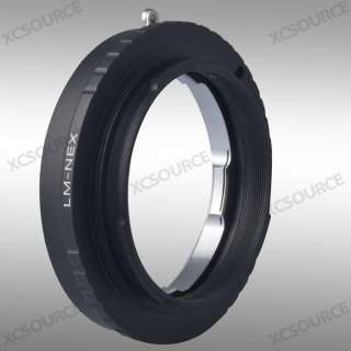 Lens Adapter Leica M LM Lens to Sony NEX 3 NEX 5 NEX 3C E Mount Ring 