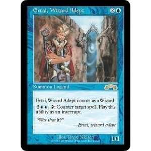   , Wizard Adept (Magic the Gathering  Exodus #33 Rare) Toys & Games