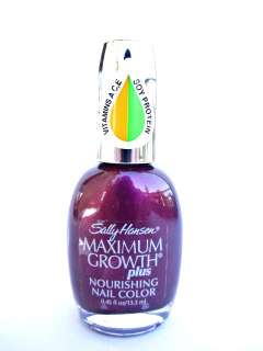 brand sally hansen product maximum growth plus nourishing nail color 