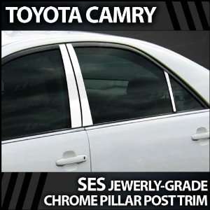  2002 2006 Toyota Camry 6pc. SES Chrome Pillar Trim Covers 