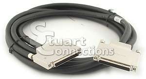 NEW Dell SCSI to SCSI 68 Pin 4M External I/O Cable Assy 1H185  