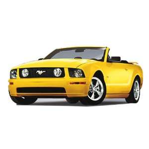  HO RTR 2005 Ford Mustang GT w/Top Down, Red: Toys & Games