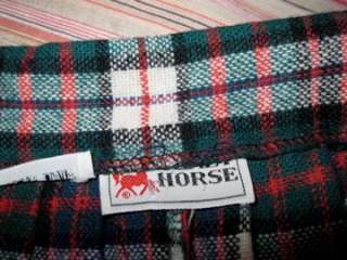 description cute vintage wool wrap skirt crazy horse brand perfect