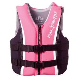  Full Throttle 4515PNK03 Pink Medium Ladies Flex Back Vest 