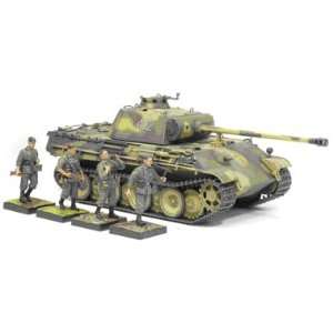  1/35 Panther G w/Zimmerit + Wehrmacht Infantry Toys 
