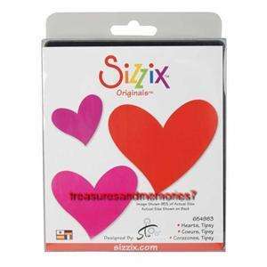 Sizzix Originals HEARTS TIPSY 654983 Last One RETIRED  