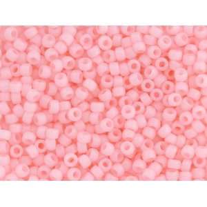   TOHO™ Bead Round 8/0 Frosted Ceylon Baby Pink Arts, Crafts & Sewing