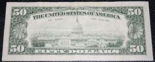 1985 $50 Fifty Dollar Star Note G06083336*  