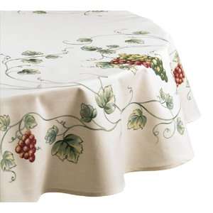 Lenox Tuscan Vine 70 Inch Round Tablecloth 