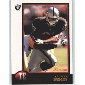  1998 Bowman #92 Rickey Dudley   Oakland Raiders (Football 