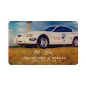 Collectible Phone Card The Second 3D Card   1994 Ford Grand Prix of 