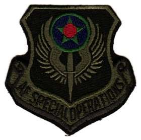 AF SPECIAL OPERATIONS   U.S. AIR FORCE SUBDUED PATCH  